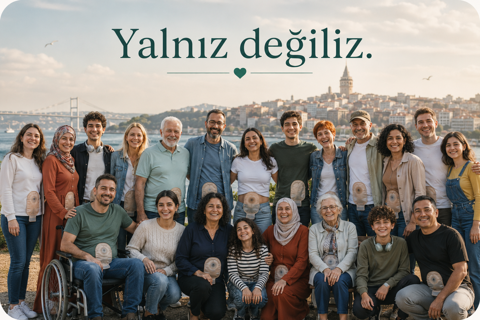 Ostomi ile yalnız değilsiniz — topluluk ve destek